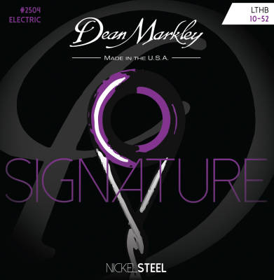 Dean Markley - Nickel Steel 10-52 Light Top/Heavy Bottom Electric Guitar Strings