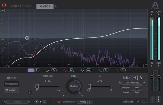 ModEQ 6 Band Visual Equalizer Plugin