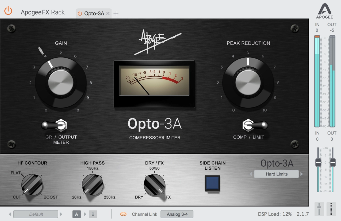 Opto-3A Optical Compressor/Limiter Plugin