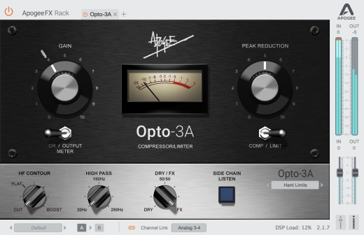 Opto-3A Optical Compressor/Limiter Plugin