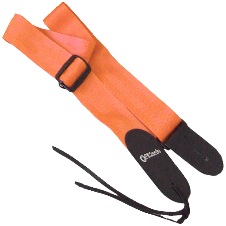 2 inch Nylon Strap - Neon Orange