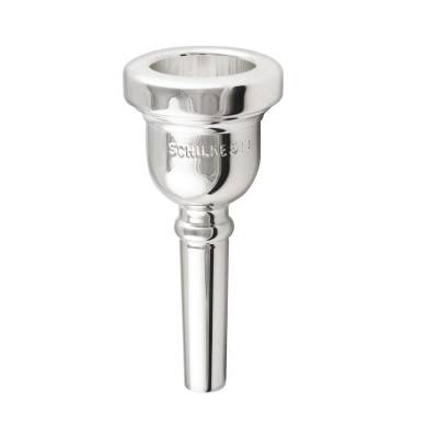 Silver Plated Trombone Mouthpiece - Small Shank 50