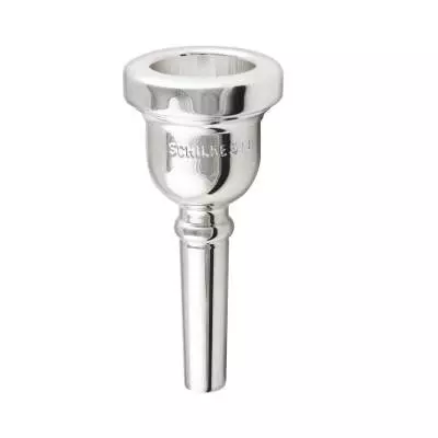 Schilke - Silver Plated Trombone Mouthpiece - Small Shank 51D