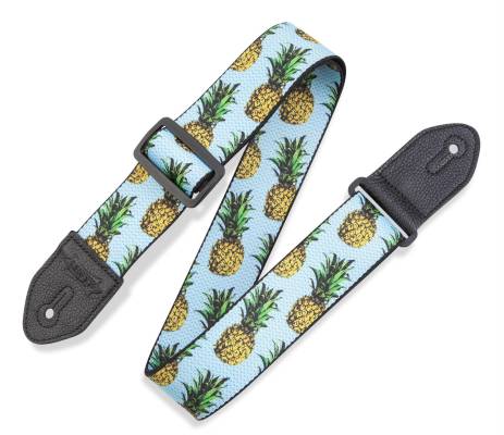 2\'\' Fruit Salad Guitar Strap - Pineapple