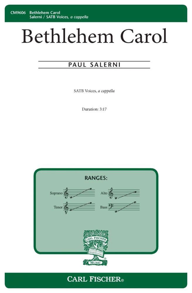 Bethlehem Carol - Salerni - SATB