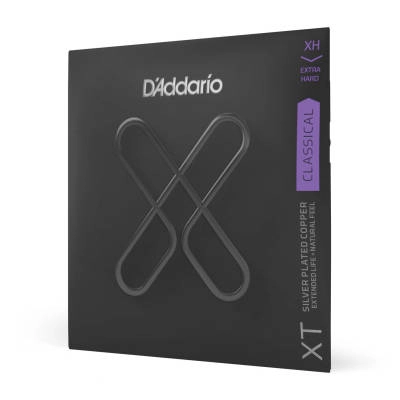 DAddario - XT Classical Guitar Strings, Silver Plated Copper - X-Hard 29-47