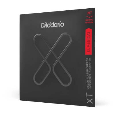 DAddario - XT Classical Guitar Strings, Silver Plated Copper - Normal 28-44