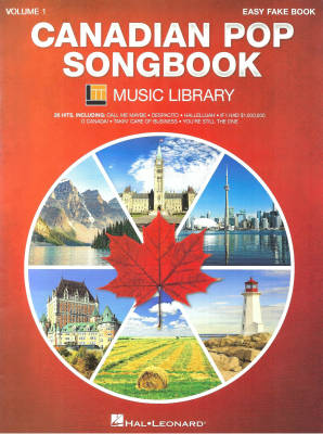 Hal Leonard - Canadian Pop Songbook, Volume 1 - Kohl - Easy Fake Book