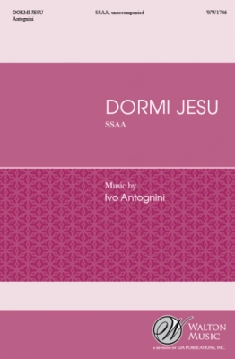 Walton - Dormi Jesu - Antognini - SSAA