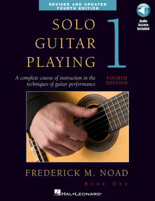 Solo Guitar Playing, Book 1 (4th Edition) - Noad - Book/Audio Online