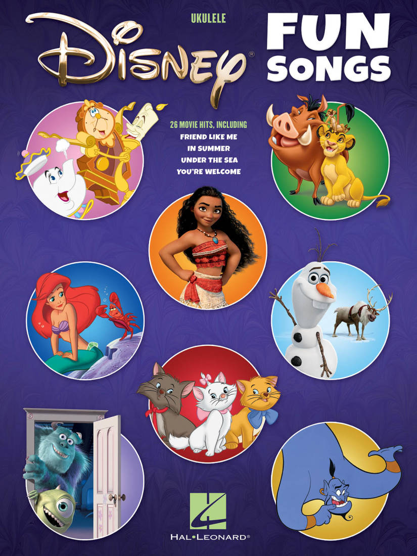 Disney Fun Songs - Ukull - Livre