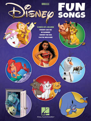 Hal Leonard - Disney Fun Songs - Ukulele - Book