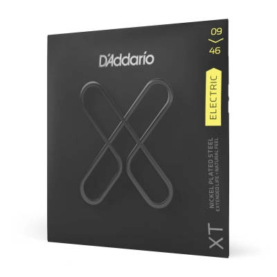 DAddario - XT Electric Guitar Strings - Super-Light Top / Regular Bottom 09-46