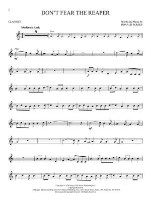 Classic Rock: Instrumental Play-Along for Clarinet - Book/Audio Online