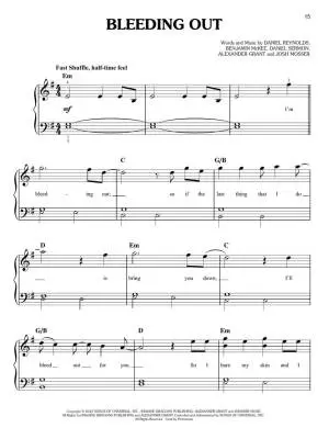 Imagine Dragons for Easy Piano - Book