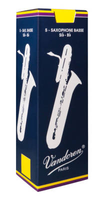 Traditional Bass Saxophone Reeds (5/Box) - 2