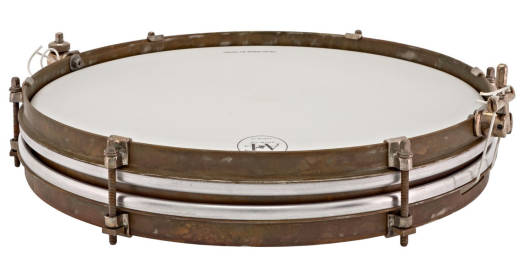 Raw Brass Pancake Snare Drum 1.5x14\'\'