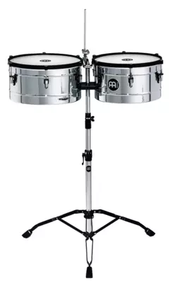 Marathon Series Chrome Timbales - 14 & 15 Inch