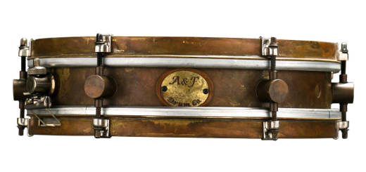 A&F Drum Co. - Raw Metal Rude Boy Snare 3x12