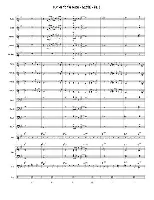Fly Me To The Moon (In Other Words) - Howard/Gray - Jazz Ensemble - Gr. Medium Easy