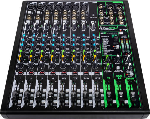 ProFX12v3 12-Channel Professional Effects Mixer with USB