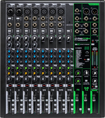 ProFX12v3 12-Channel Professional Effects Mixer with USB