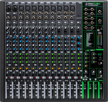 Mackie - ProFX16v3 16-Channel 4 Bus Professional Effects Mixer with USB