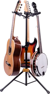 Triple Hanging Guitar Floor Stand PLUS
