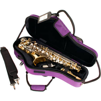 Alto Sax Contoured Pro Pac Case - Purple