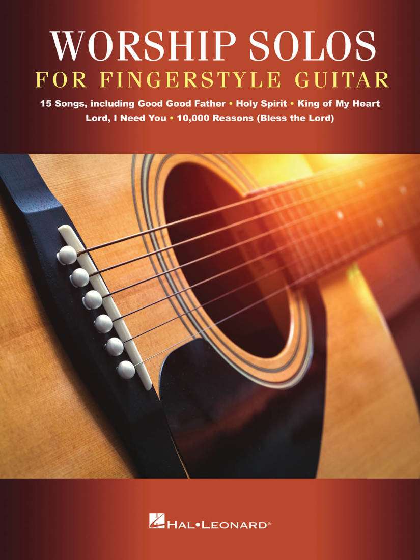 Worship Solos for Fingerstyle Guitar - Guitar TAB - Book