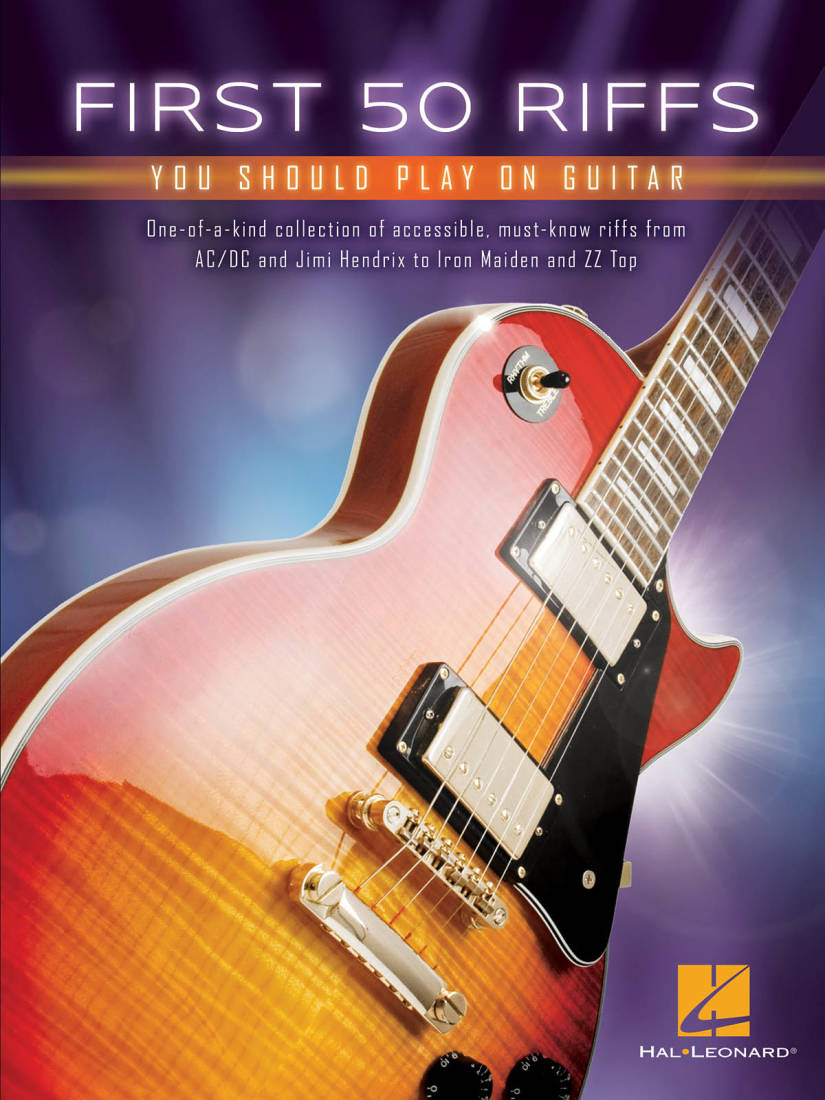 First 50 Riffs You Should Play on Guitar - Guitar TAB - Book