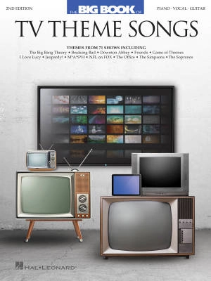 Hal Leonard - Big Book of TV Theme Songs (2nd Edition) - Piano/Vocal/Guitar - Book