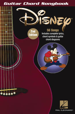 Disney: Guitar Chord Songbook (2nd Edition) - Guitar - Book