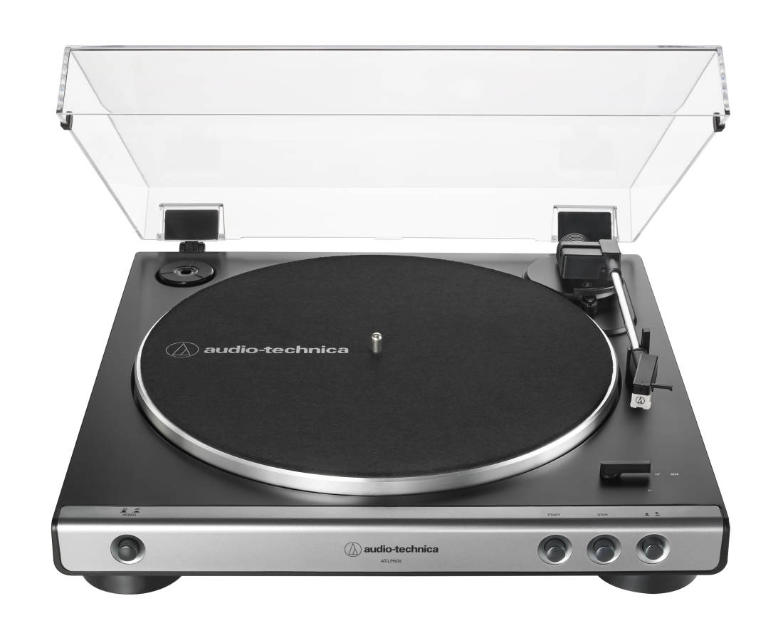 ATLP60X Fully Automatic Belt-Drive Turntable - Gun Metal