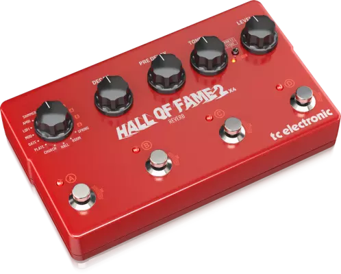 Hall of Fame 2 X4 Reverb Pedal