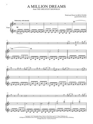 A Million Dreams (from The Greatest Showman) - Pasek/Paul - Flute/Piano - Sheet Music