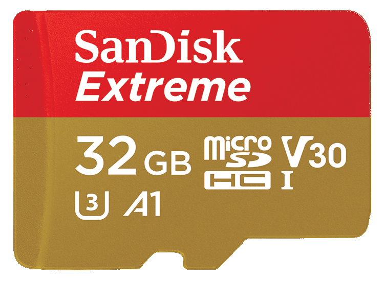 Extreme MicroSDXC UHS-I Card - 32GB