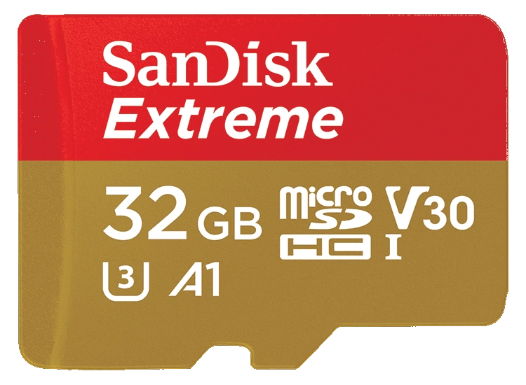 Extreme MicroSDXC UHS-I Card - 32GB