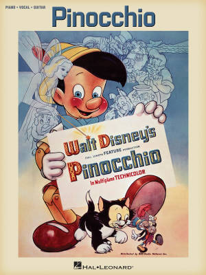 Pinocchio (Music from the Full Length Feature Production) - Harline/Smith - Piano/Vocal/Guitar - Book