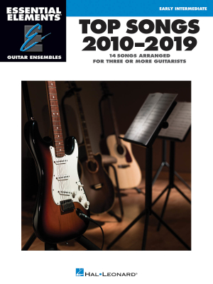 Top Songs 2010-2019: Essential Elements Guitar Ensembles Early Intermediate Level - Phillips - Book
