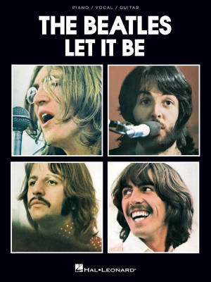 The Beatles: Let It Be - Piano/Vocal/Guitar - Book