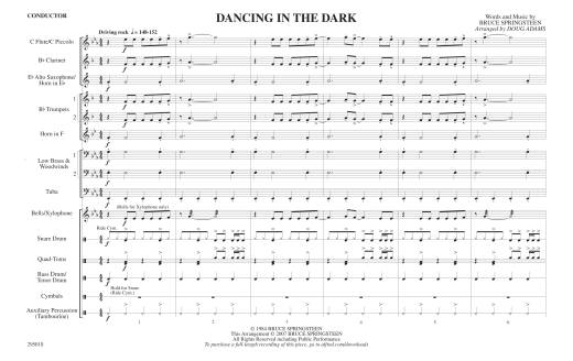 Dancing in the Dark - Springsteen/Adams - Marching Band - Gr. 2
