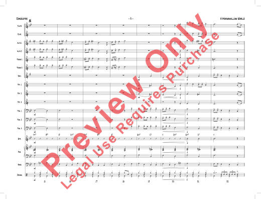 A Marshmallow World - Sigman/de Rose/Story - Jazz Ensemble - Gr. 1