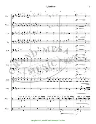 Afterburn - Standridge/Law - String Orchestra - Gr. 2.5