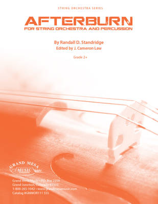 Grand Mesa Music Publishing - Afterburn - Standridge/Law - String Orchestra - Gr. 2.5