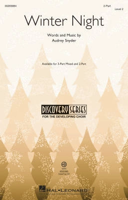 Hal Leonard - Winter Night - Snyder - 2pt