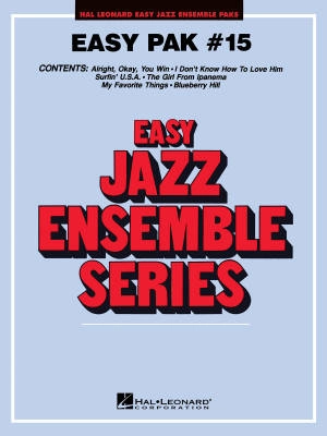 Hal Leonard - Easy Jazz Ensemble Pak 15 - Jazz Ensemble - Gr. 2