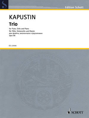 Trio, opus 86 - Kapustin - Flute/Cello/Piano