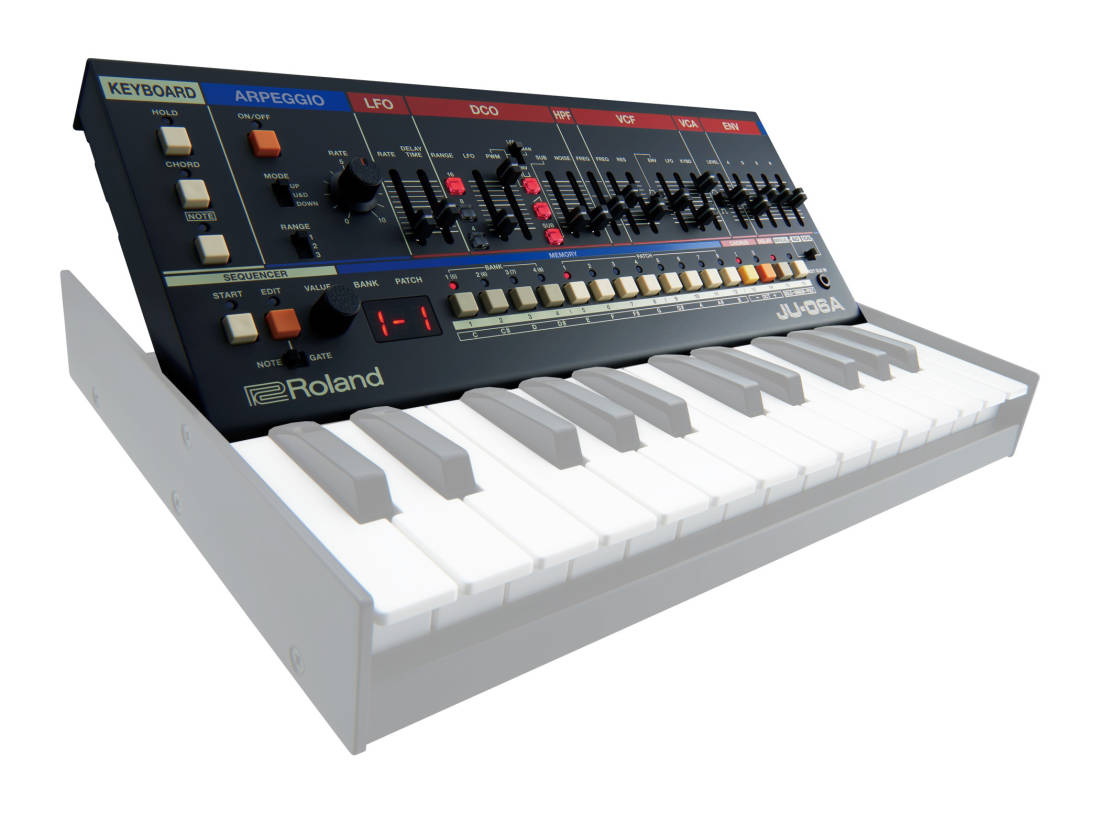 Roland Boutique Series JU06A Synthesizer (Juno60 & Juno106) Long
