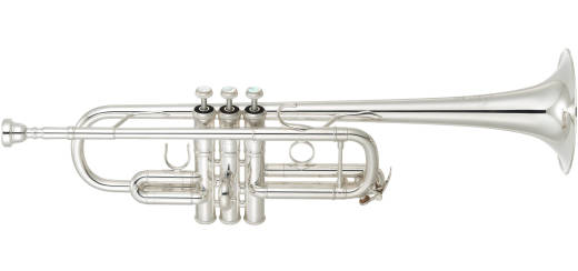 Yamaha Band - YTR-9445NYS-III-YM Xeno Artist New York Series C Trumpet with YM Bell - Silver Plated